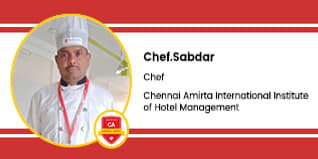 Amirta International Institute of Hotel Management, Chef- Chef.Sabdar